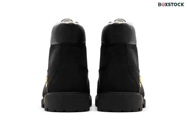 Timberland 6 Inch Premium Shearling Waterproof Boot Junior 'Black Gold'