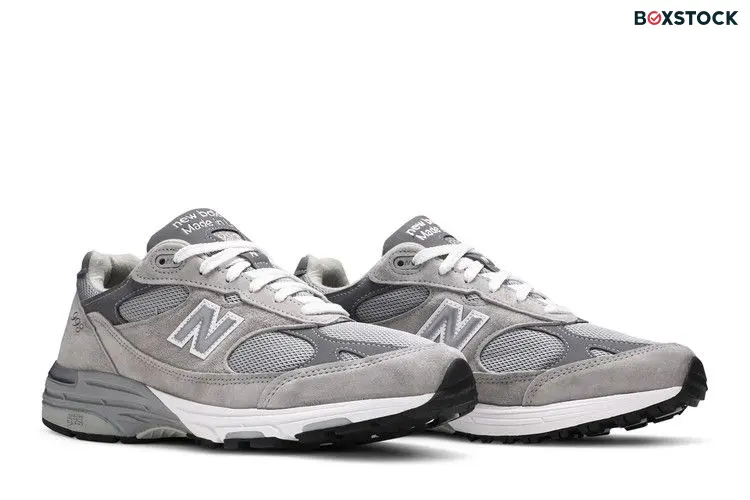 New Balance 993 Made in USA 2E Wide 'Grey White'