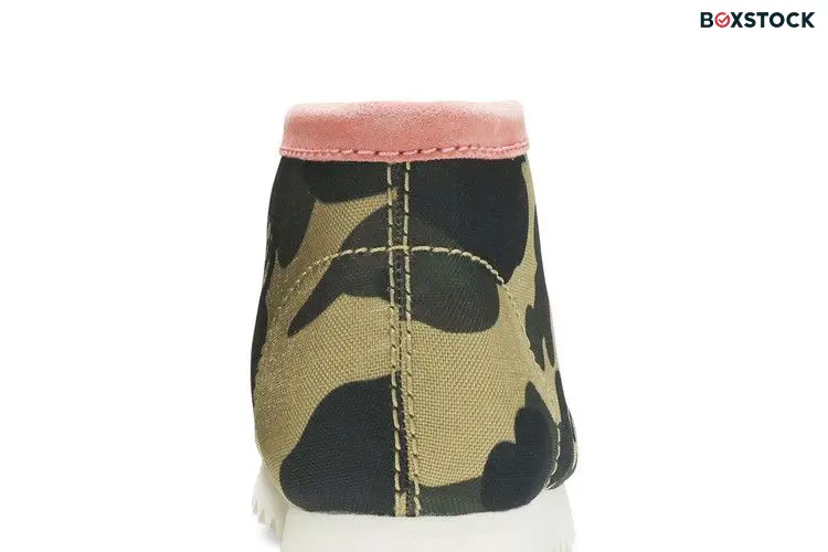 Clarks A Bathing Ape x Wallabee 'Coral Combi' Multi-Color