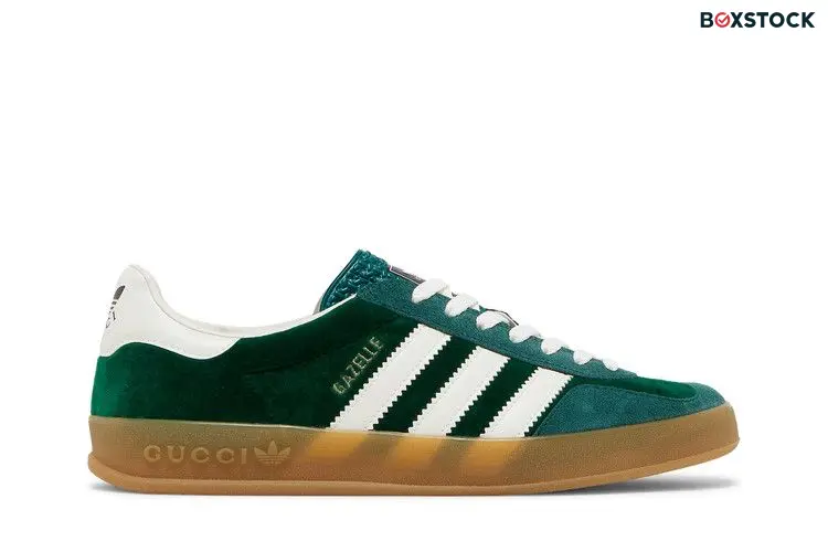Adidas x Gucci Gazelle 'Green Suede'