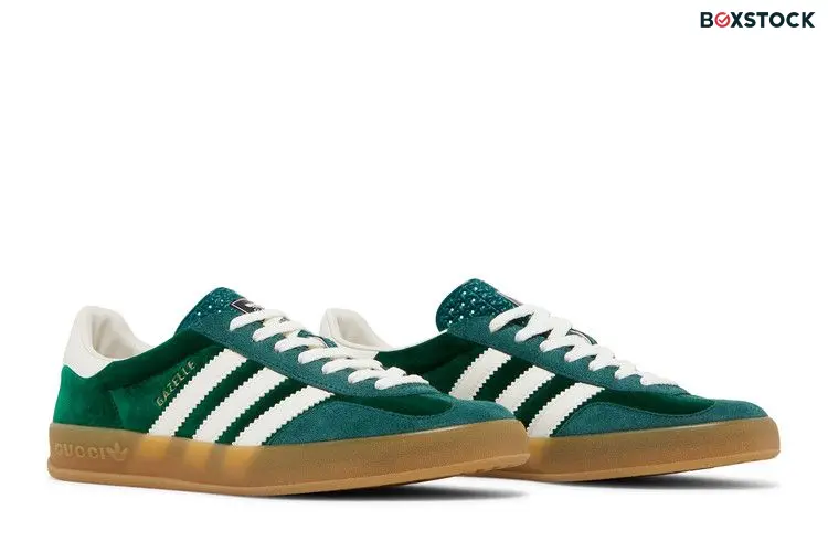 Adidas x Gucci Gazelle 'Green Suede'