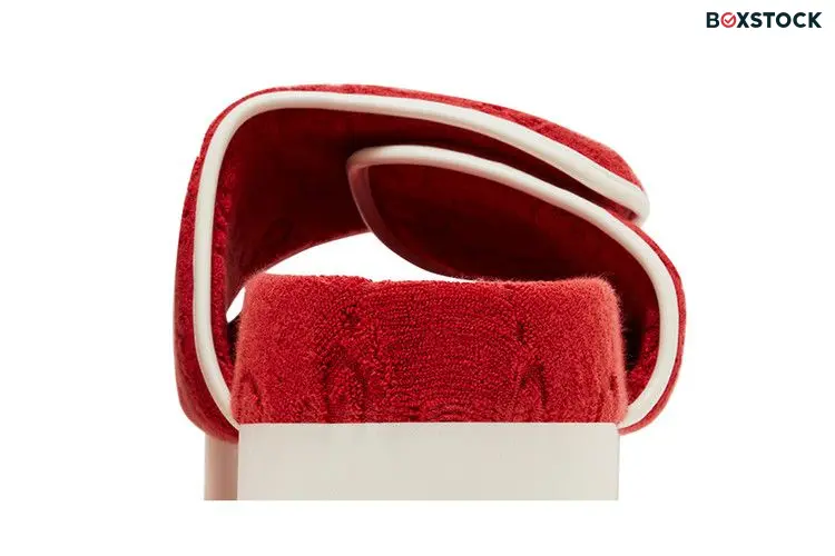 Adidas x Gucci GG Platform Sandal 'Red Cotton Sponge'