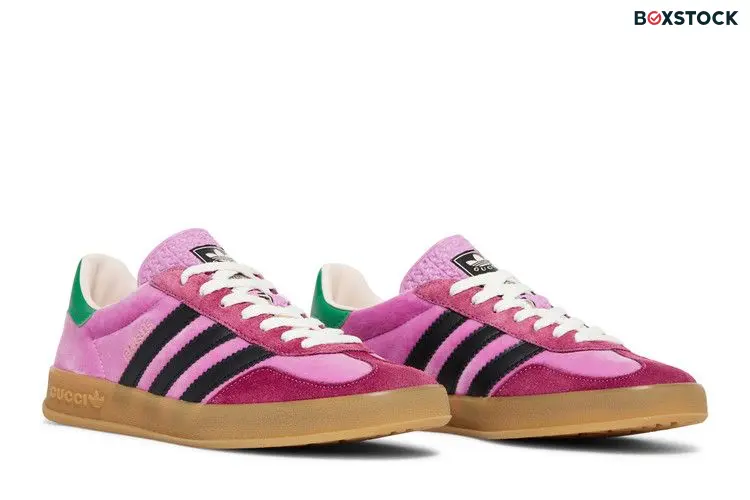 Adidas x Gucci Wmns Gazelle 'Pink Velvet'