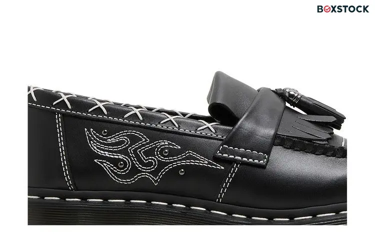 Dr. Martens Adrian Tassel Loafers 'Gothic Americana Pack' Black 2023