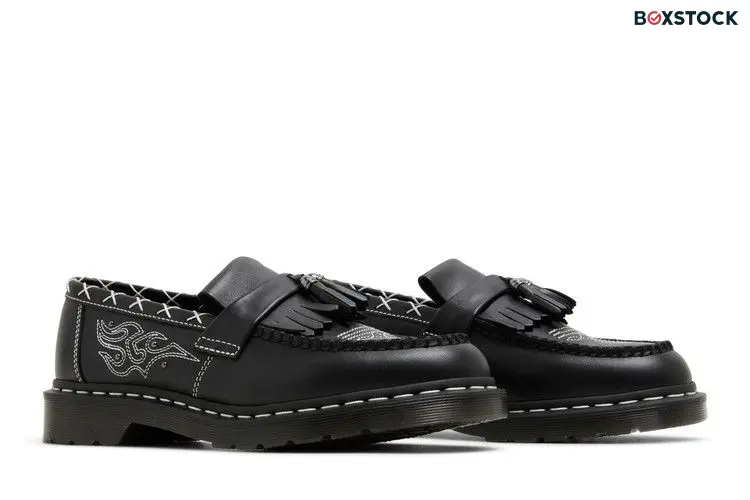 Dr. Martens Adrian Tassel Loafers 'Gothic Americana Pack' Black 2023