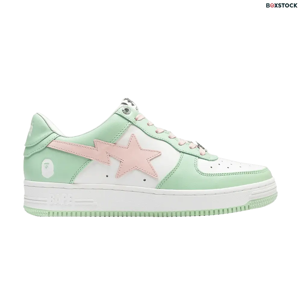 BAPE Bapesta Low 'Pastel-Rich Pack - Mint Green'