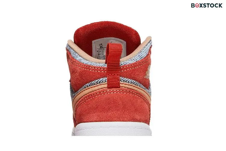 Air Jordan 1 Mid SE TD 'Denim Red'