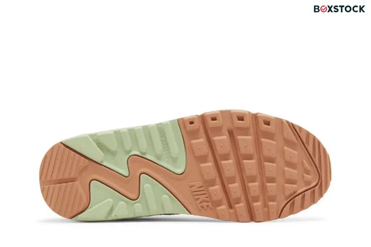 Nike Air Max 90 Leather GS 'Pale Ivory Honeydew' Cream