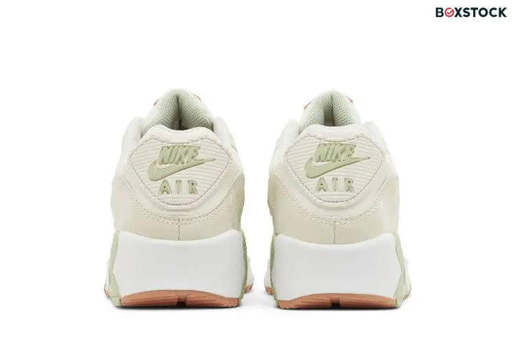 Nike Air Max 90 Leather GS 'Pale Ivory Honeydew' Cream
