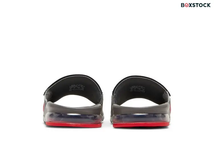 Nike Air Max Camden Slide GS 'Flat Pewter Siren Red' Grey