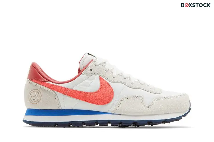 Nike Air Pegasus 83 Premium 'Phantom Bright Crimson' Cream