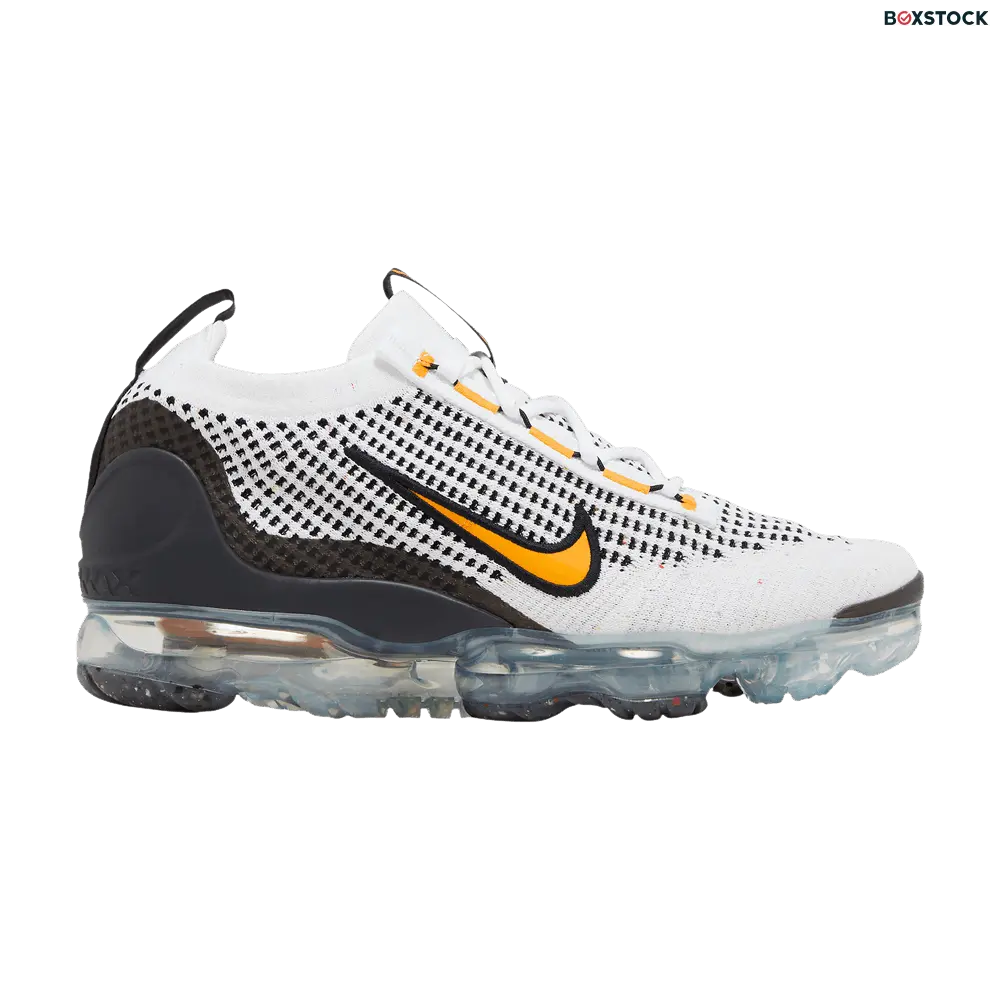 Nike Air VaporMax 2021 Flyknit GS 'White Kumquat'