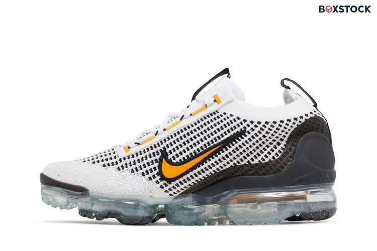 Nike Air VaporMax 2021 Flyknit GS 'White Kumquat'