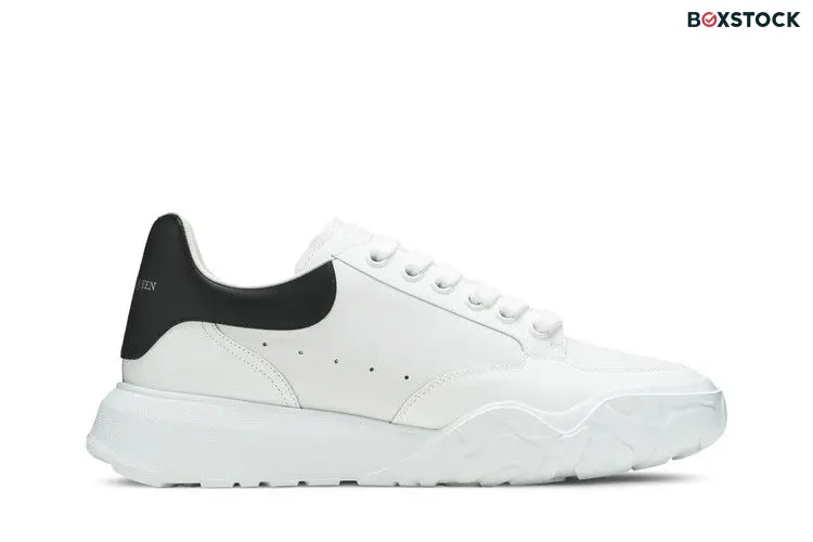 Alexander McQueen Oversized Court Trainer 'White Mix' 2020
