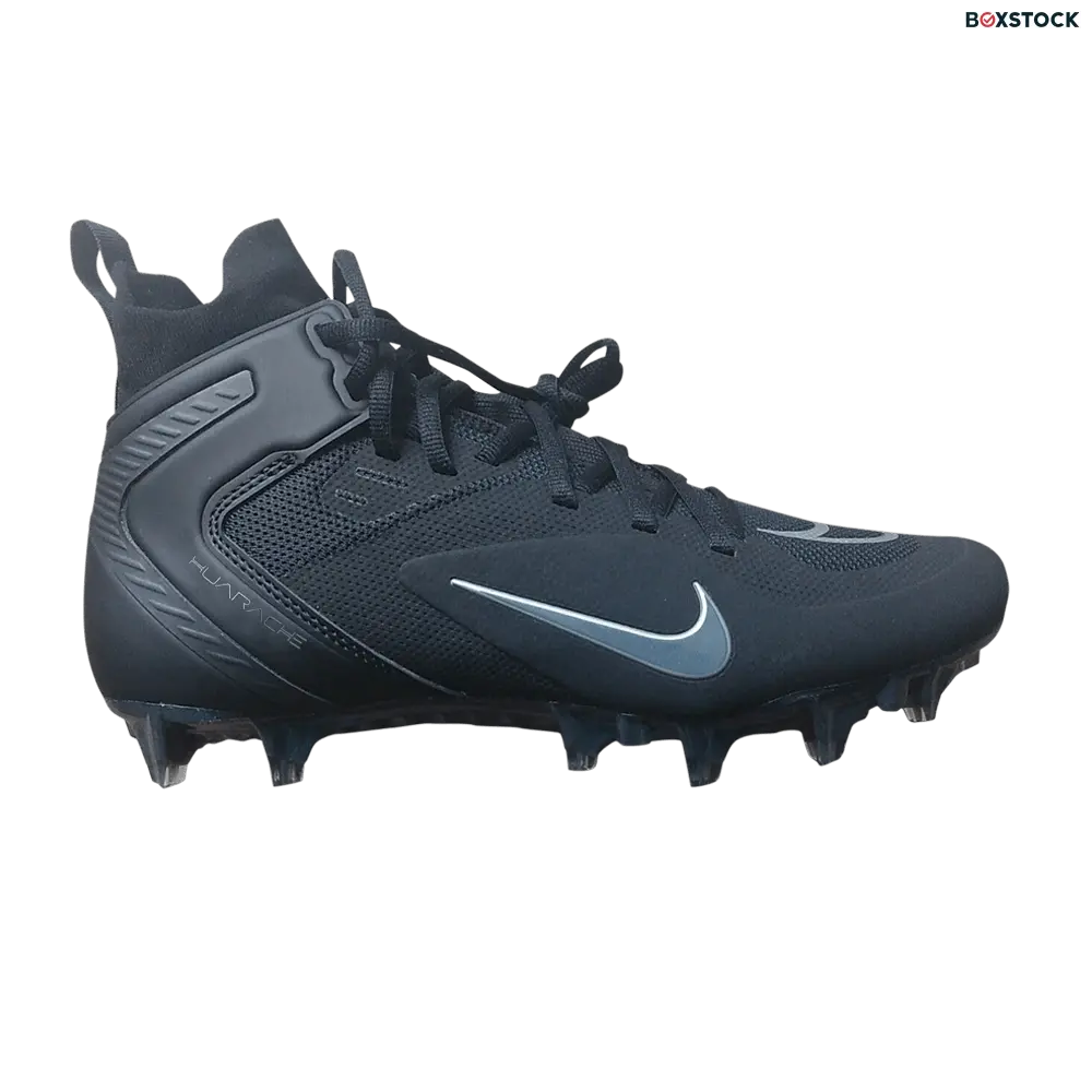 Nike Alpha Huarache 8 Elite LAX 'Black Metallic Silver'