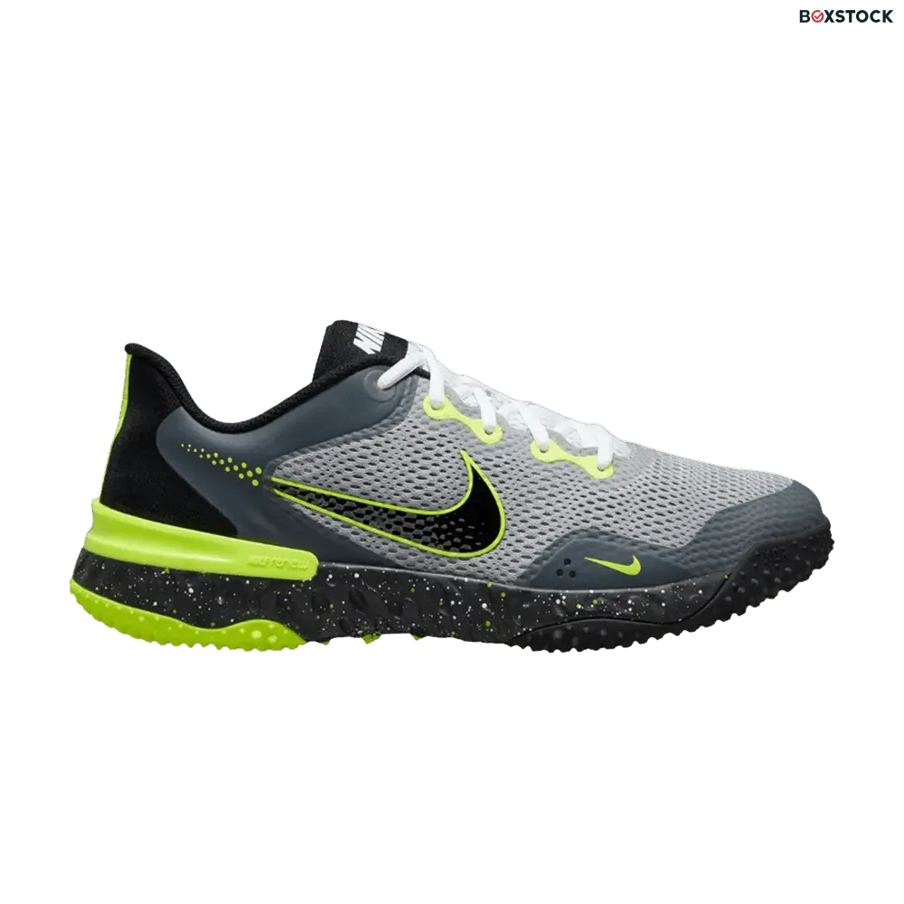 Nike Alpha Huarache Elite 3 Turf 'Light Smoke Grey Volt'