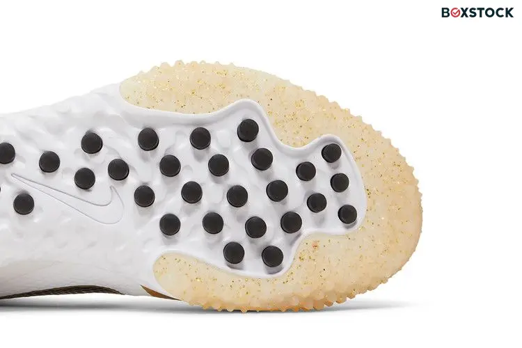 Nike Alpha Huarache Elite 3 Turf 'White Metallic Gold'