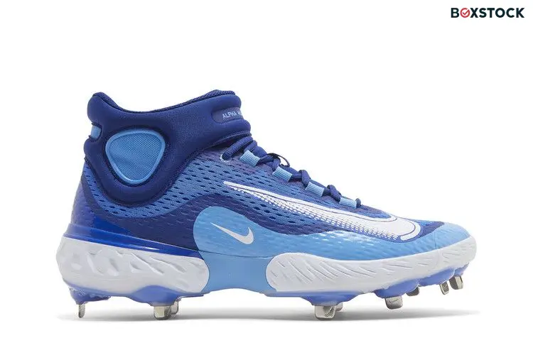 Nike Alpha Huarache Elite 4 Mid 'Hyper Royal White' Blue