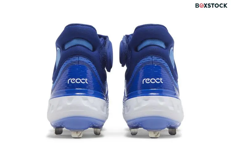 Nike Alpha Huarache Elite 4 Mid 'Hyper Royal White' Blue