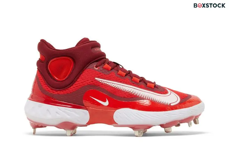 Nike Alpha Huarache Elite 4 Mid 'University Red White'