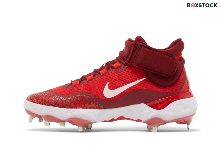 Nike Alpha Huarache Elite 4 Mid 'University Red White'