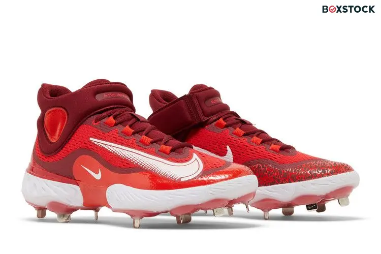 Nike Alpha Huarache Elite 4 Mid 'University Red White'