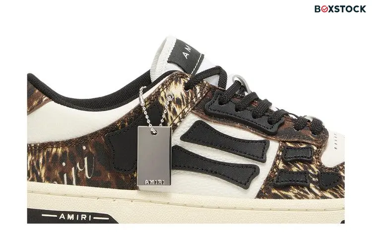Amiri Wmns Skel Top Low 'Animal Print' White