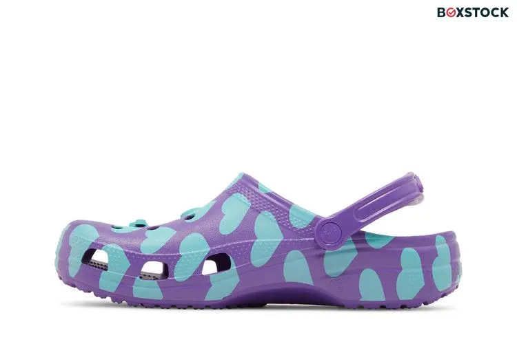 Crocs Awake NY x Classic Clog 'Home Is Where The Heart Is - Purple'