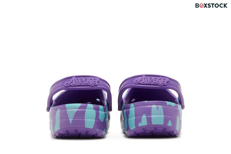 Crocs Awake NY x Classic Clog 'Home Is Where The Heart Is - Purple'