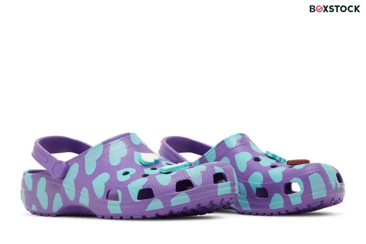 Crocs Awake NY x Classic Clog 'Home Is Where The Heart Is - Purple'