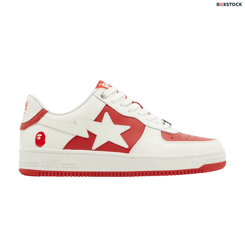 bape BAPE Bapesta #6 'Patent Leather Pack - Red'