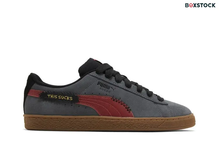 Puma Beavis and Butt-Head x Suede 'Cornholio' Grey