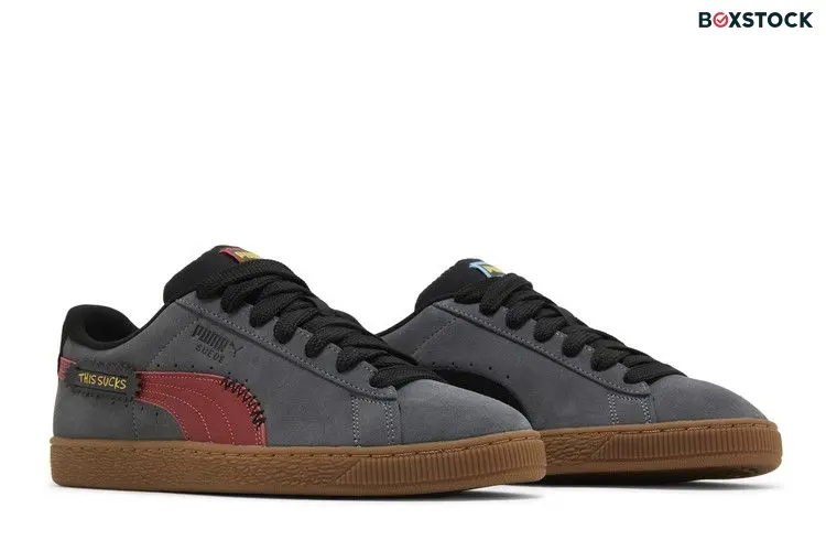 Puma Beavis and Butt-Head x Suede 'Cornholio' Grey