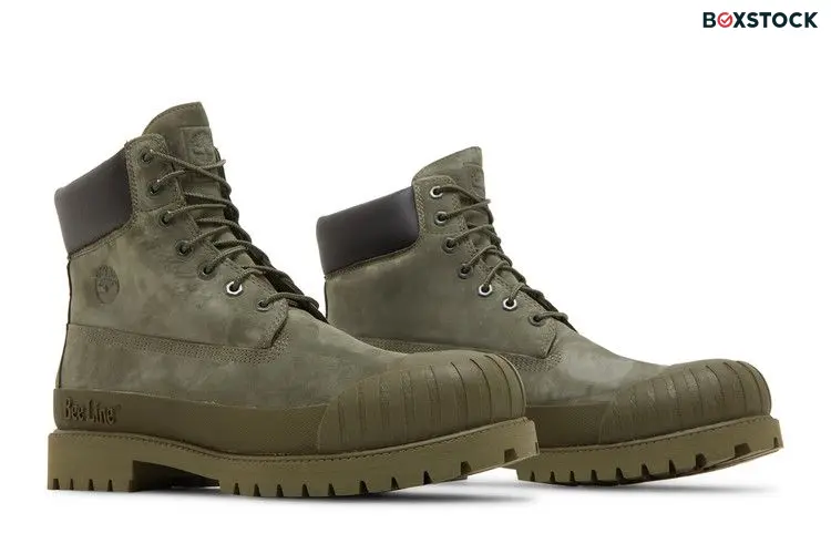 Timberland Bee Line x 6 Inch Premium Rubber Toe Boot 'Dark Green'
