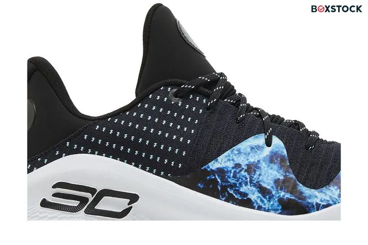 Curry Brand Bruce Lee x Curry 4 Low FloTro 'Dark Water' Black 2024