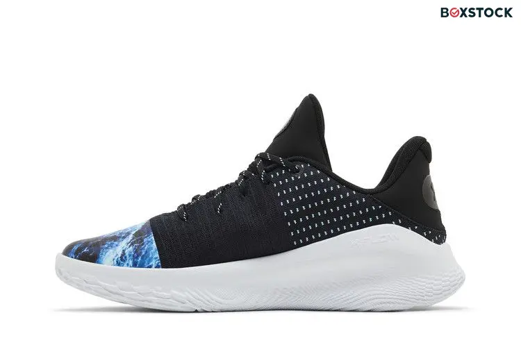 Curry Brand Bruce Lee x Curry 4 Low FloTro 'Dark Water' Black 2024