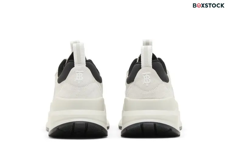 Burberry Wmns Check Mesh Low 'White Tartan'