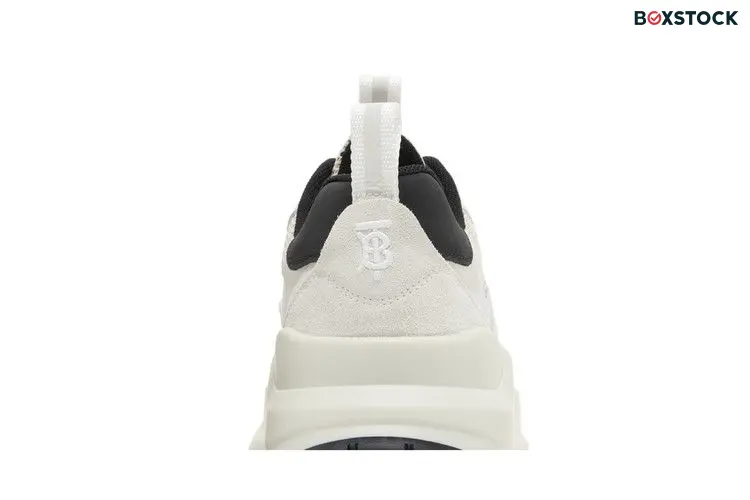 Burberry Wmns Check Mesh Low 'White Tartan'