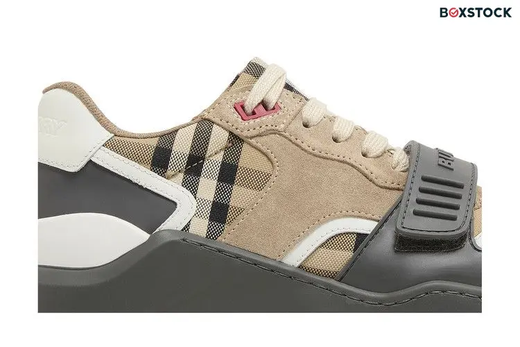 Burberry Wmns Ramsey 'Archive Beige Checkerboard' Tan
