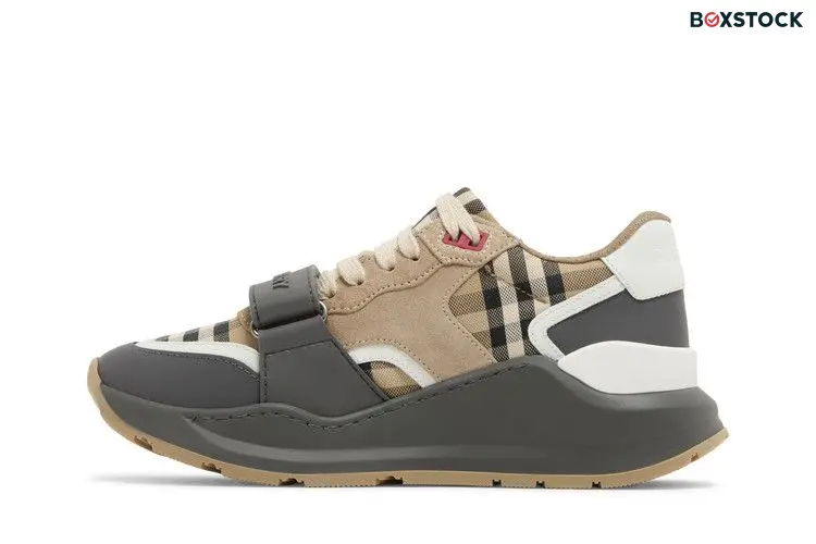 Burberry Wmns Ramsey 'Archive Beige Checkerboard' Tan