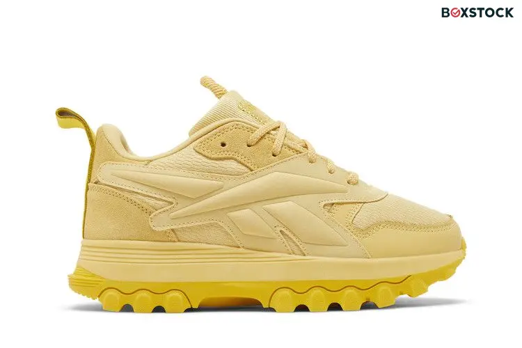 Reebok Cardi B x Classic Leather V2 Big Kid 'Weathered Yellow'