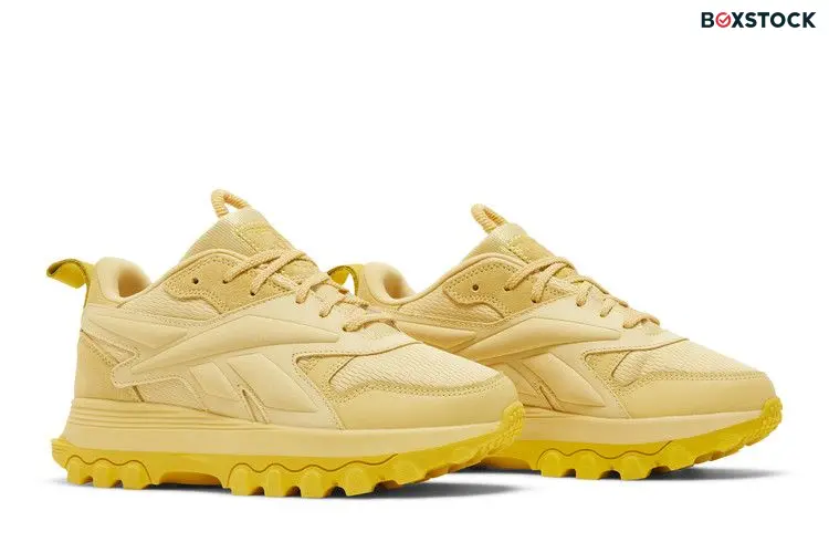 Reebok Cardi B x Classic Leather V2 Big Kid 'Weathered Yellow'