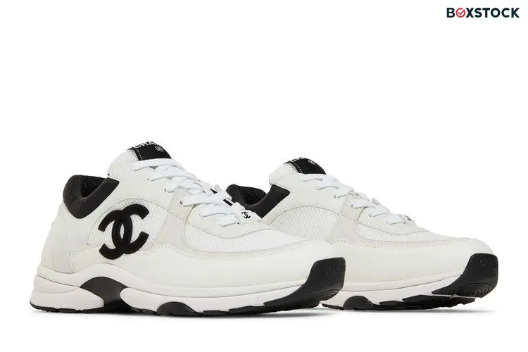 Chanel Sneaker 'White Black' G38301-Y55720-K3846
