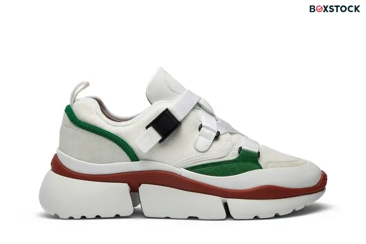 Chloé Sonnie Low Top 'Jungle Green'