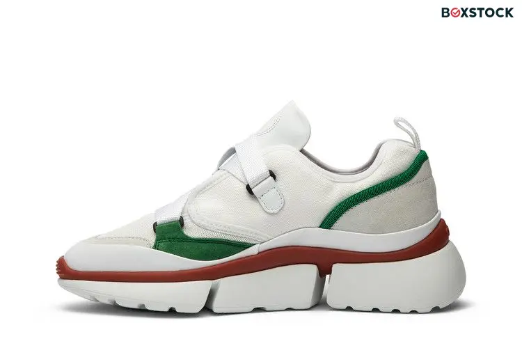 Chloé Sonnie Low Top 'Jungle Green'