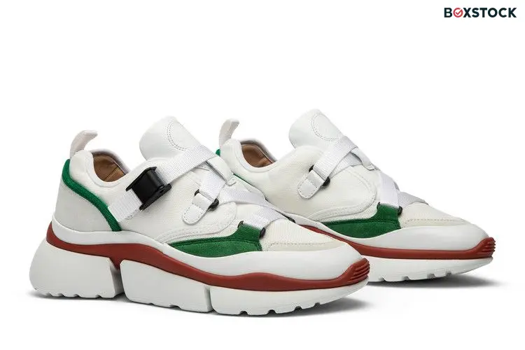 Chloé Sonnie Low Top 'Jungle Green'