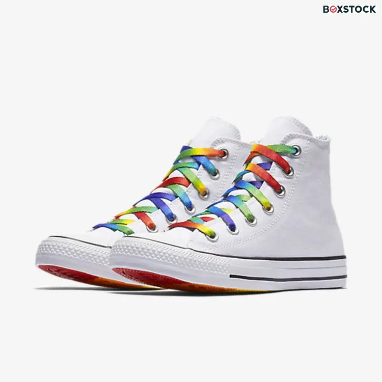Converse Chuck Taylor All Star Core Hi 'Pride' White