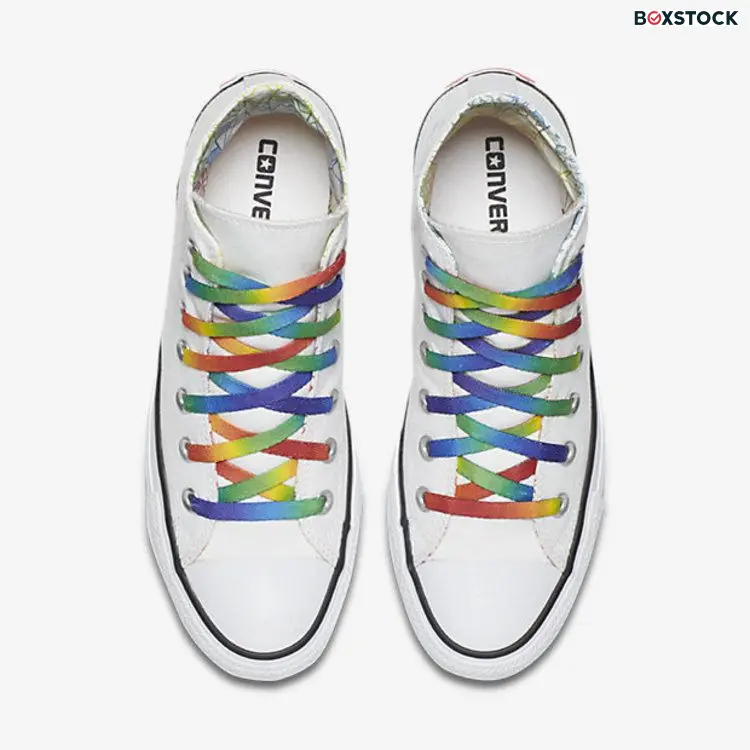 Converse Chuck Taylor All Star Core Hi 'Pride' White