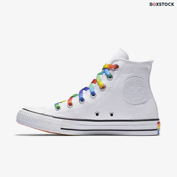 Converse Chuck Taylor All Star Core Hi 'Pride' White