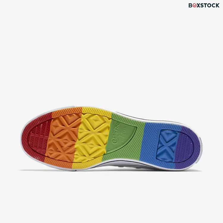 Converse Chuck Taylor All Star Core Hi 'Pride' White